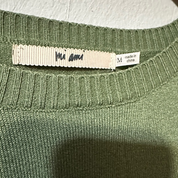 Miami Green Long Sleeve Blouse - Picture 2 of 3